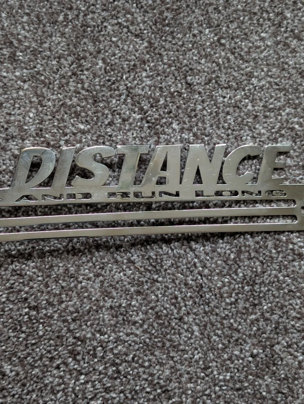 Stainless Steel Running Medal Hanger Display - 